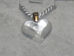 Lalique Small Heart Pendant