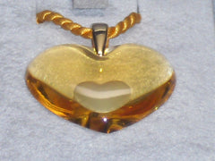Lalique Tendre Heart Pendant